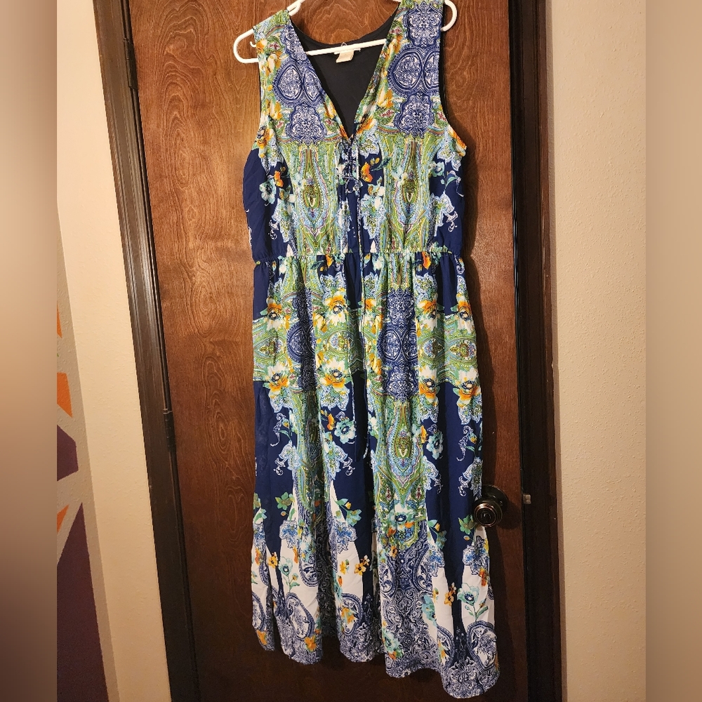 Paisley, flower dress